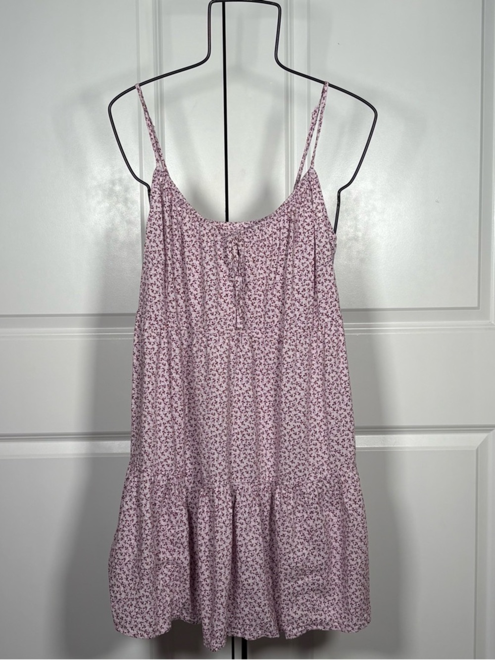 Old Navy Pink Floral Spaghetti-Strap Sundress